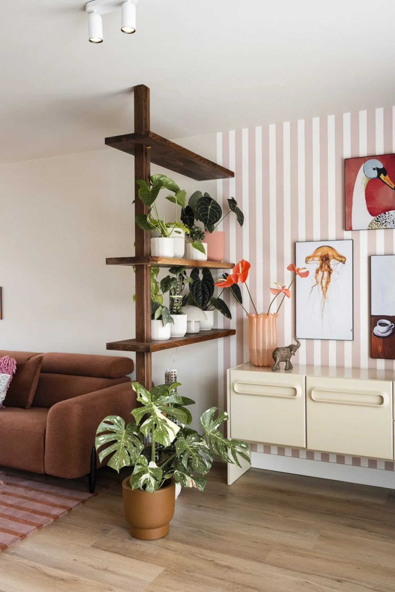 Dressoirs-HKLIVING Space Dressoir Cream