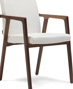 Design Stoelen|Eetkamerstoelen Zonder Armleuning-Harvink Splinter Eetkamerstoel Groen, Bruin