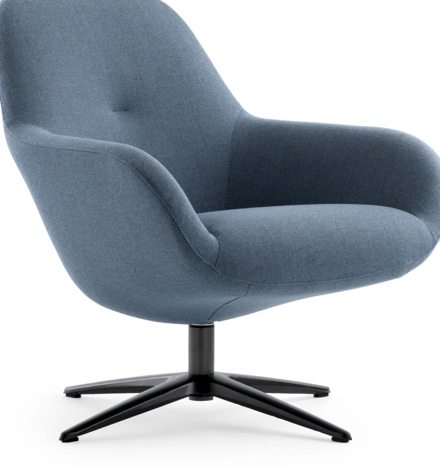 Design Fauteuils|Draaifauteuils-Pode Spot One Fauteuil Blue