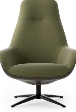 Design Fauteuils|Draaifauteuils-Pode Spot Two Fauteuil Red