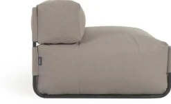 Tuinstoelen-Kave Home Square Outdoor Lounge Fauteuil Groen
