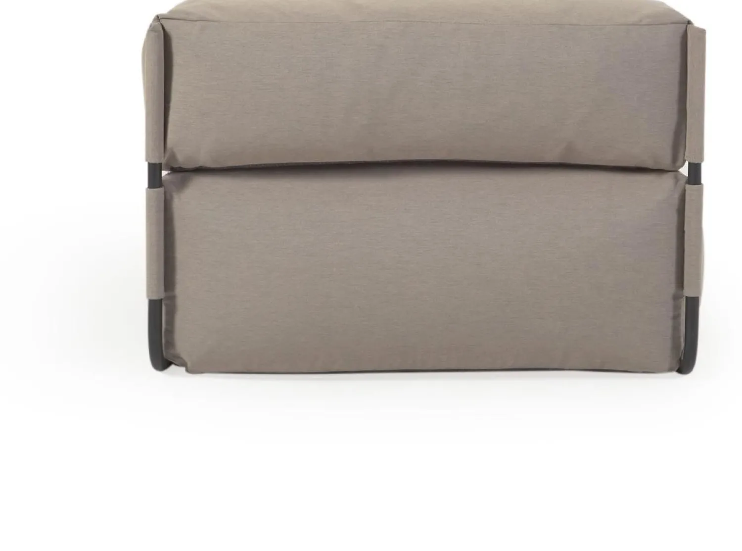 Tuinstoelen-Kave Home Square Outdoor Lounge Fauteuil Groen