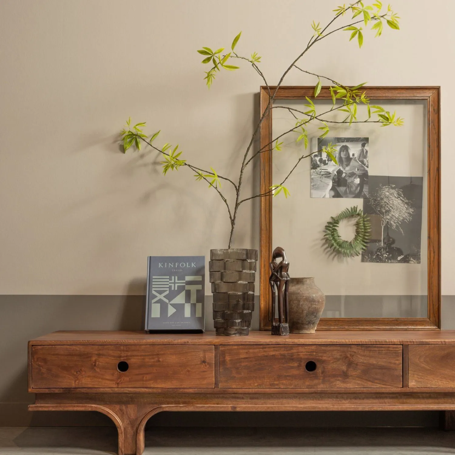 Tv-Meubels-WOOOD Staes Tv-meubel Walnut