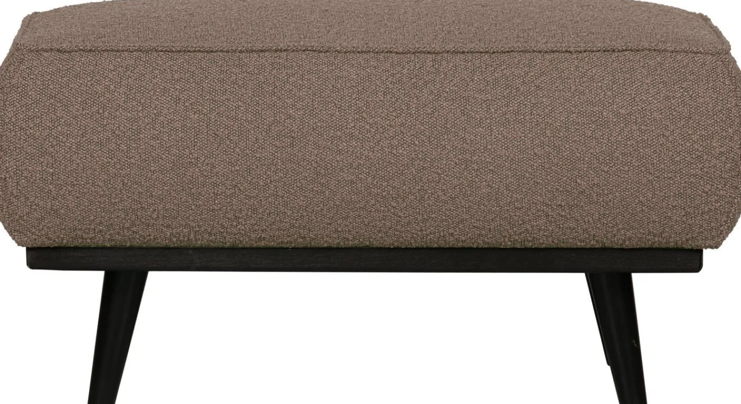 Hockers|Poefs-WOOOD Statement Bouclé Hocker Nougat