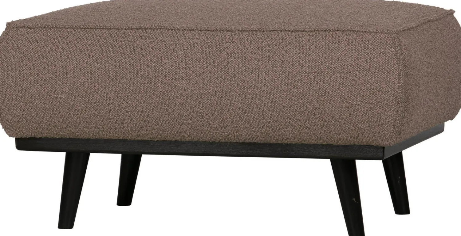 Hockers|Poefs-WOOOD Statement Bouclé Hocker Nougat
