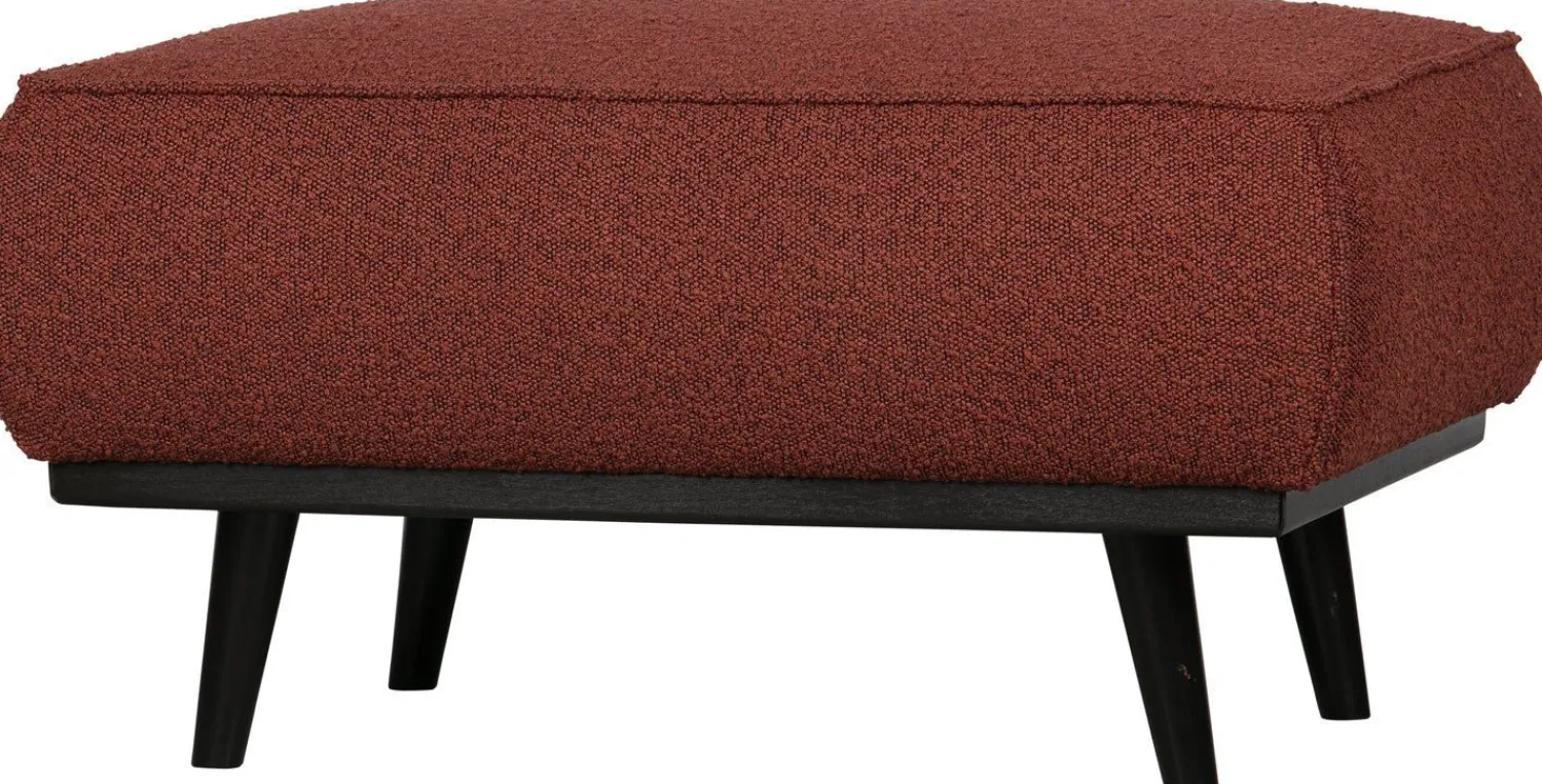 Hockers|Poefs-WOOOD Statement Bouclé Hocker Chestnut