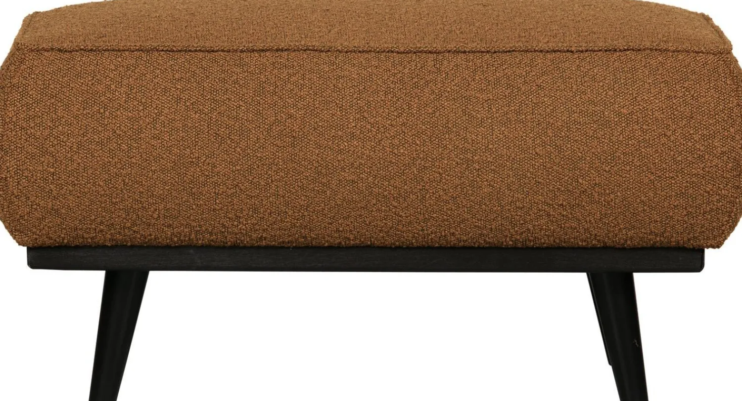 Hockers|Poefs-WOOOD Statement Bouclé Hocker Butter