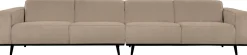 Zitbanken-WOOOD Statement Bouclé XL 4-Zitsbank Beige