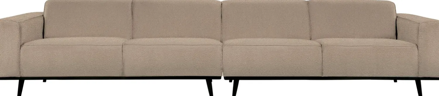 Zitbanken-WOOOD Statement Bouclé XL 4-Zitsbank Beige