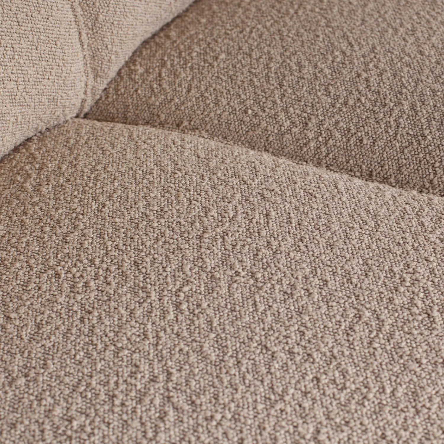 Zitbanken-WOOOD Statement Bouclé XL 4-Zitsbank Beige