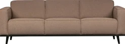 Zitbanken-WOOOD Statement Bouclé 3-Zitsbank Nougat