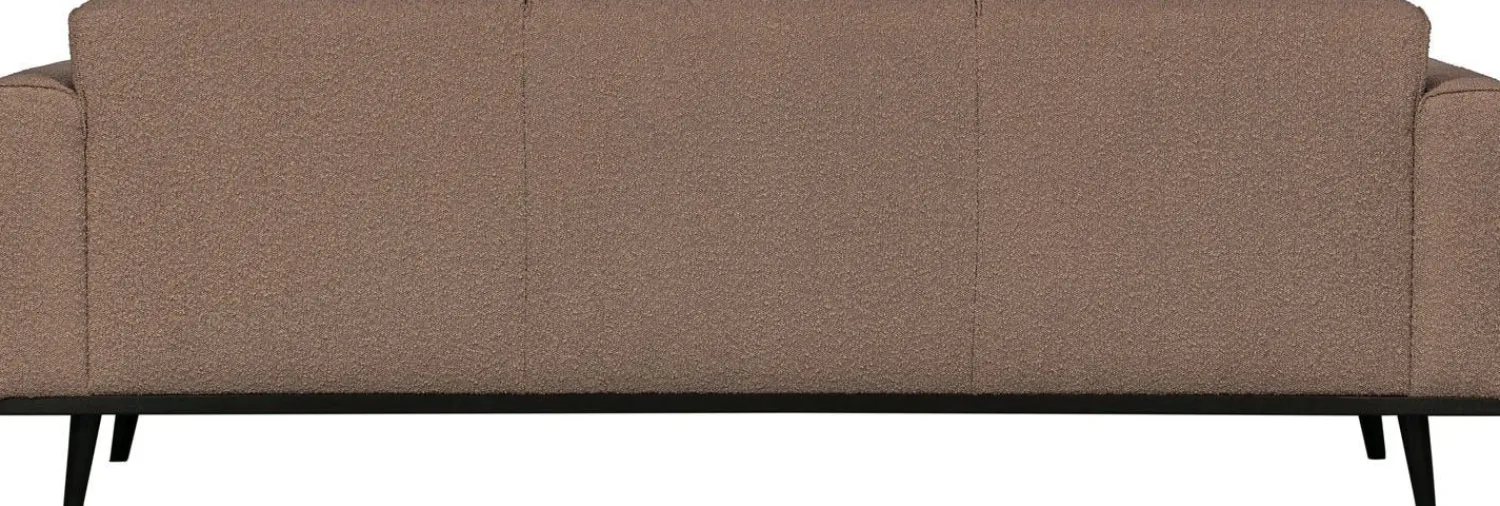 Zitbanken-WOOOD Statement Bouclé 3-Zitsbank Nougat
