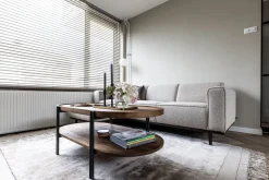 Zitbanken-WOOOD Statement Bouclé 3-Zitsbank Beige