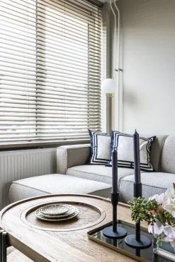 Zitbanken-WOOOD Statement Bouclé 3-Zitsbank Beige