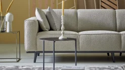 Zitbanken-WOOOD Statement Bouclé 4-Zitsbank Beige