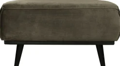 Hockers|Poefs-WOOOD Statement Hocker Warm Green