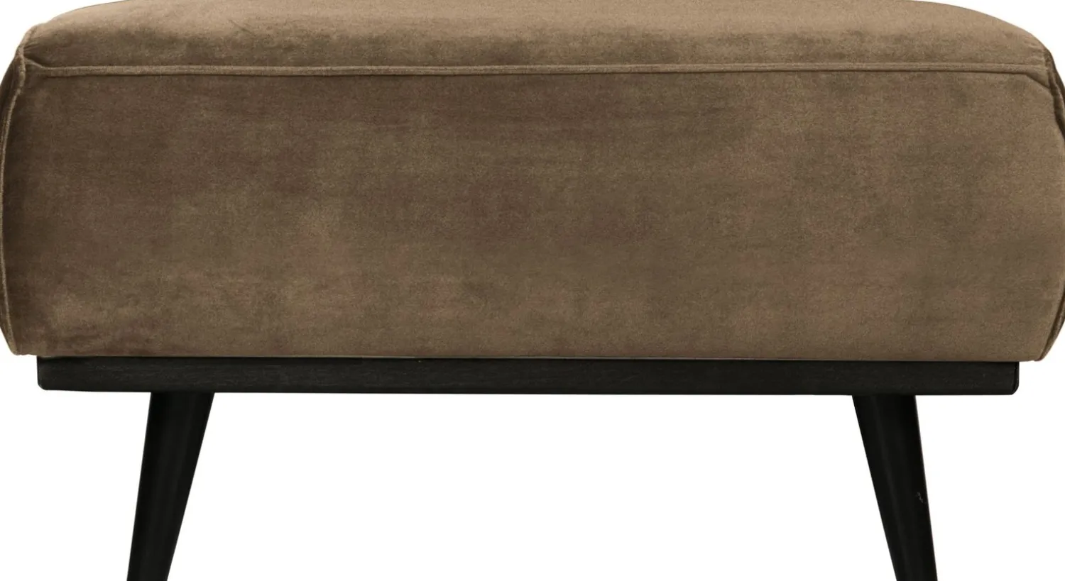Hockers|Poefs-WOOOD Statement Hocker Taupe