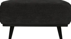 Hockers|Poefs-WOOOD Statement Rib Hocker Graphite