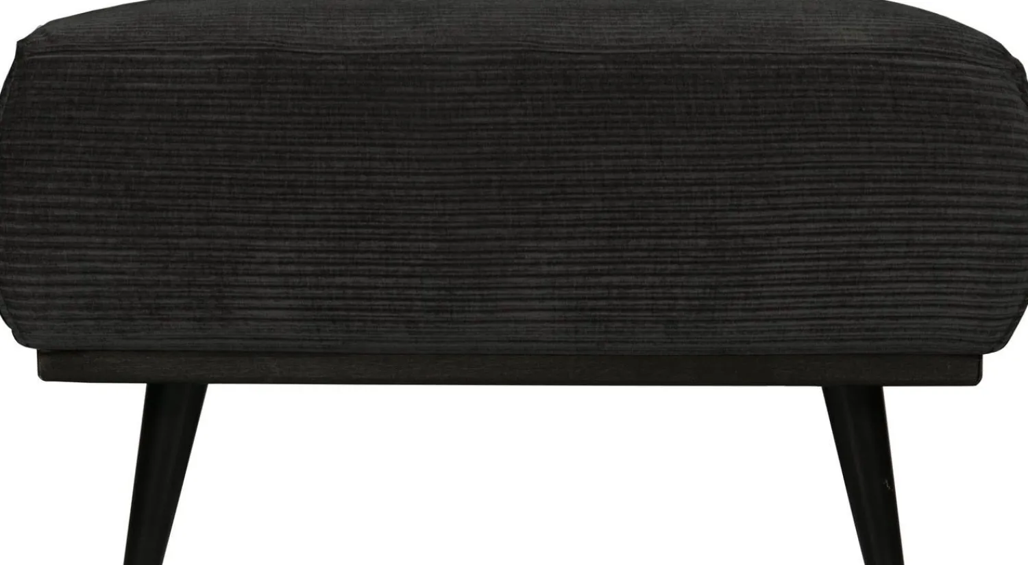 Hockers|Poefs-WOOOD Statement Rib Hocker Graphite