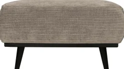 Hockers|Poefs-WOOOD Statement Rib Hocker Clay