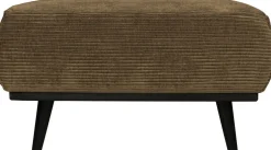 Hockers|Poefs-WOOOD Statement Rib Hocker Rock