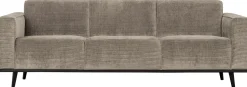 Zitbanken-WOOOD Statement Rib 3-Zitsbank Clay