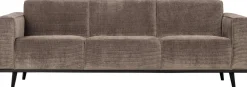 Zitbanken-WOOOD Statement Rib 3-Zitsbank Taupe