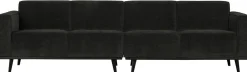 Zitbanken-WOOOD Statement Rib 4-zitsbank Graphite