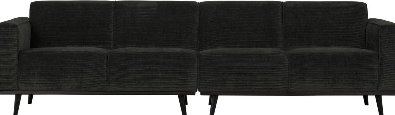 Zitbanken-WOOOD Statement Rib 4-zitsbank Graphite