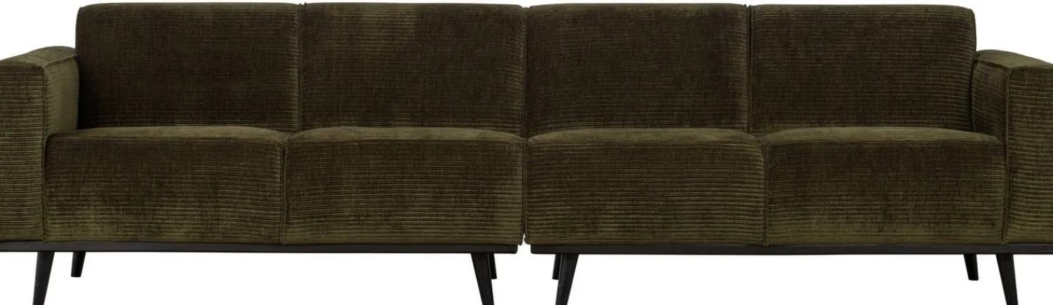 Zitbanken-WOOOD Statement Rib 4-zitsbank Warm Green
