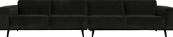 Zitbanken-WOOOD Statement XL Rib 4-Zitsbank Graphite
