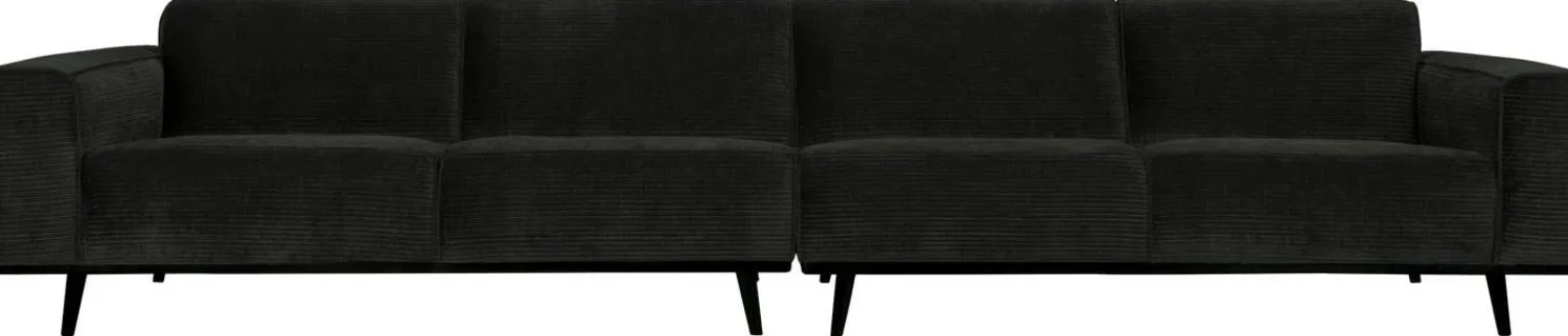 Zitbanken-WOOOD Statement XL Rib 4-Zitsbank Graphite
