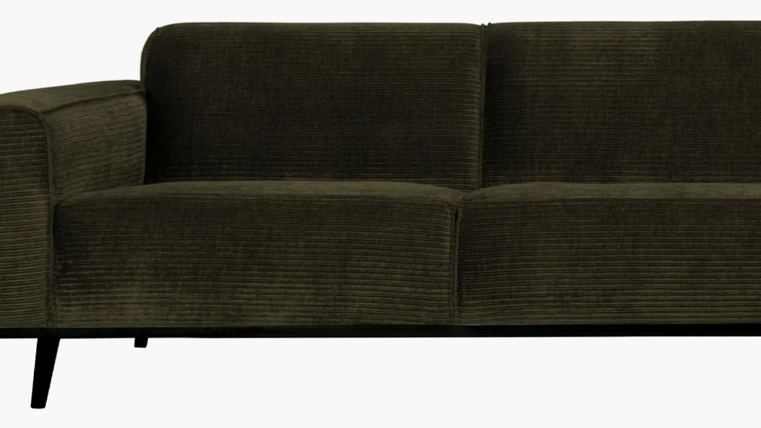 Zitbanken-WOOOD Statement XL Rib 4-zitsbank Warm Green