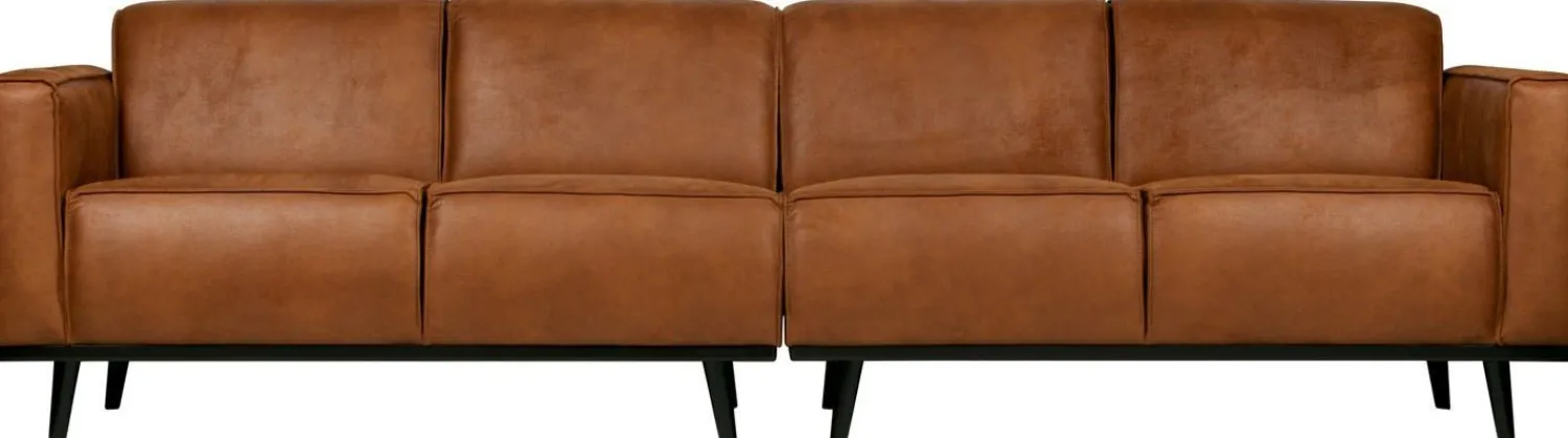 Zitbanken-WOOOD Statement XL 4-zitsbank Cognac