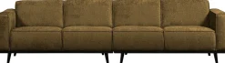 Zitbanken-WOOOD Statement 4-Zitsbank Brass