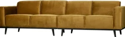 Zitbanken-WOOOD Statement 4-zitsbank Honey Yellow