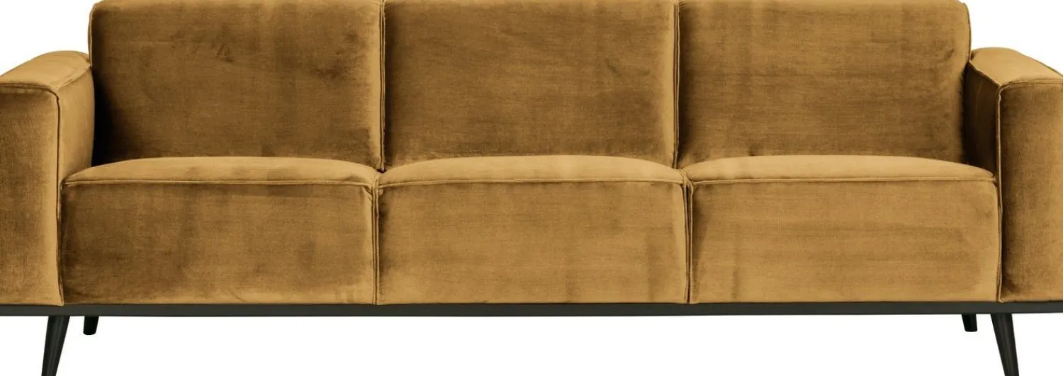 Zitbanken-WOOOD Statement 3-Zitsbank Honey Yellow