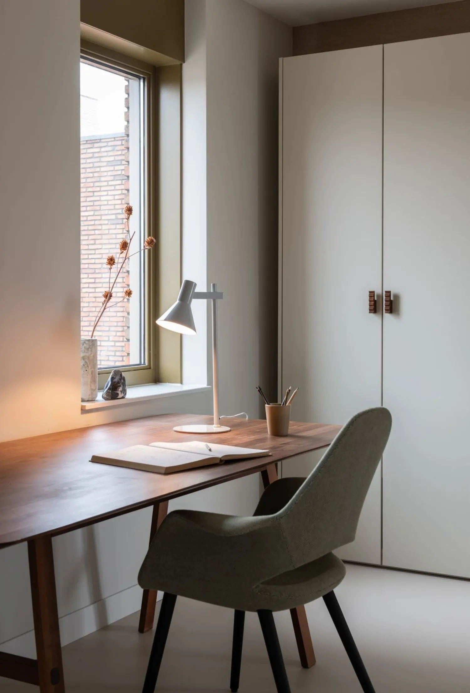 Moderne Tafellampen|Tafellampen-It's about RoMi Stavanger Tafellamp Light Grey