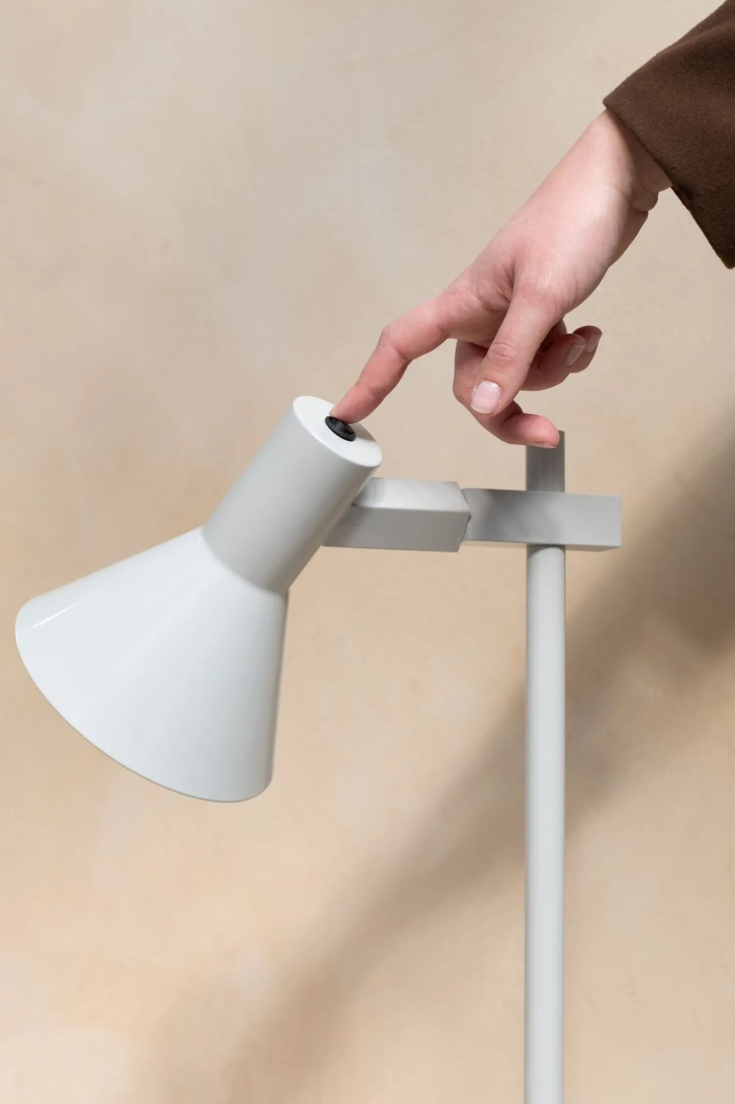 Moderne Tafellampen|Tafellampen-It's about RoMi Stavanger Tafellamp Light Grey