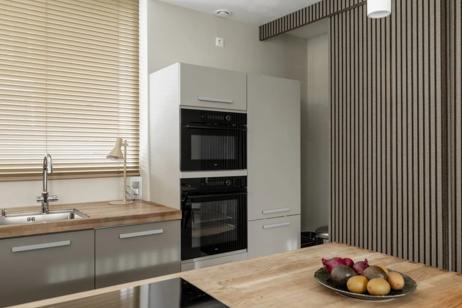 Moderne Tafellampen|Tafellampen-It's about RoMi Stavanger Tafellamp Beige
