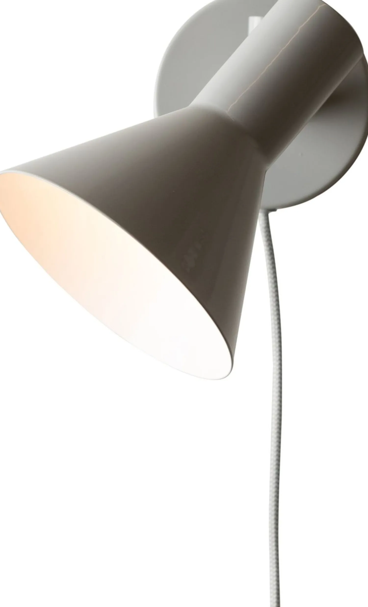 Wandlampen|Wandlampen-It's about RoMi Stavanger Wandlamp Light Grey