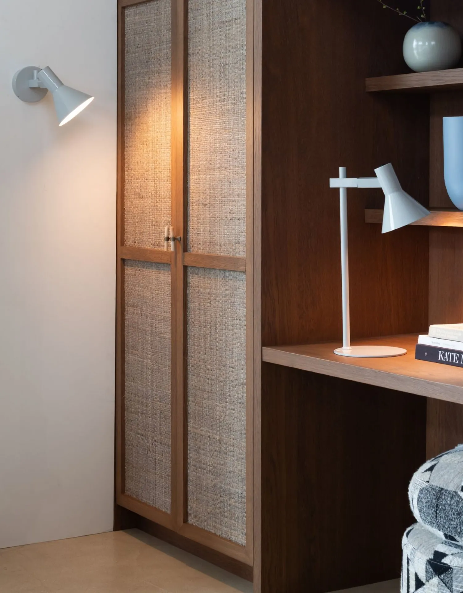 Wandlampen|Wandlampen-It's about RoMi Stavanger Wandlamp Light Grey