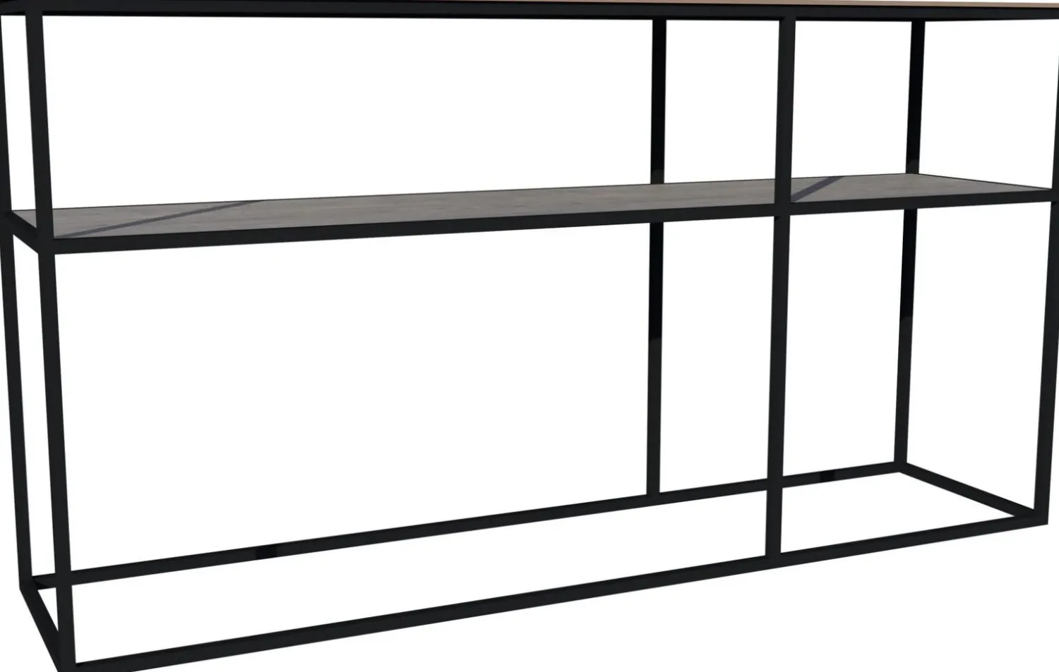 Dressoirs-Eijerkamp Collectie Steel Wandtafel Black Sky
