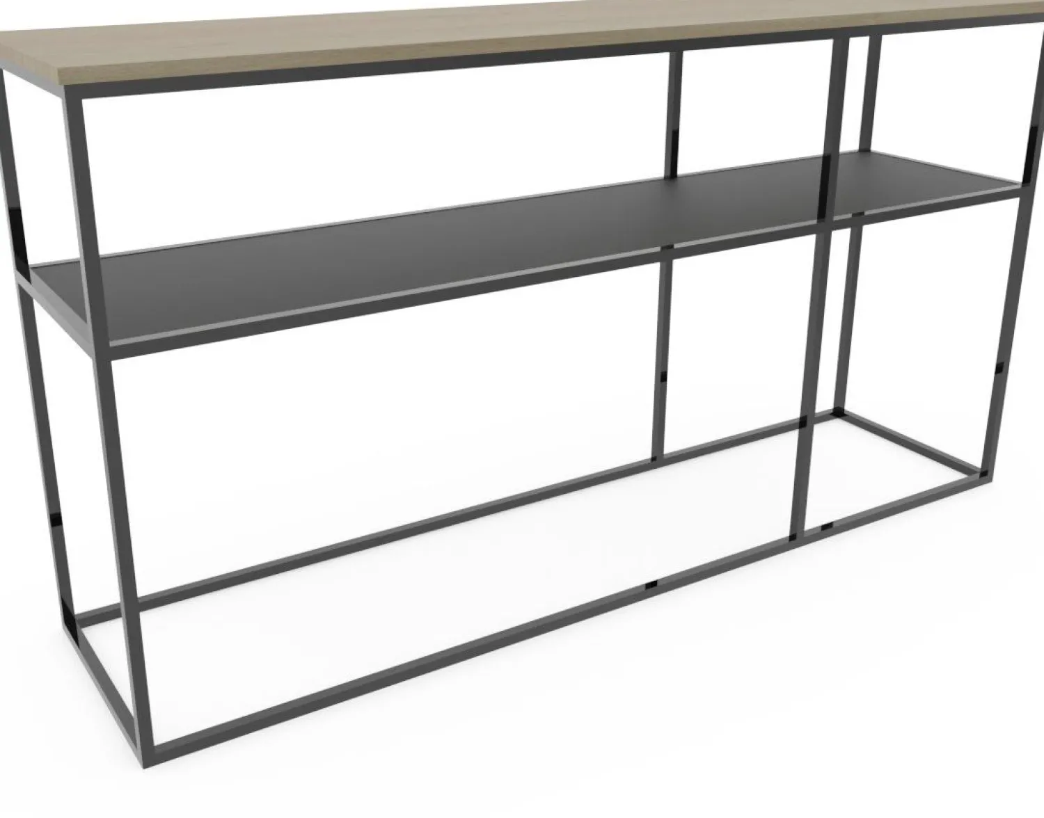 Dressoirs-Eijerkamp Collectie Steel Wandtafel Black Sky