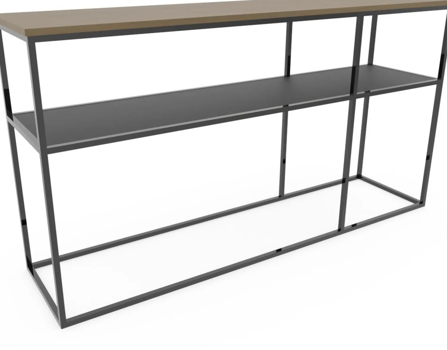 Dressoirs-Eijerkamp Collectie Steel Wandtafel Black Sky
