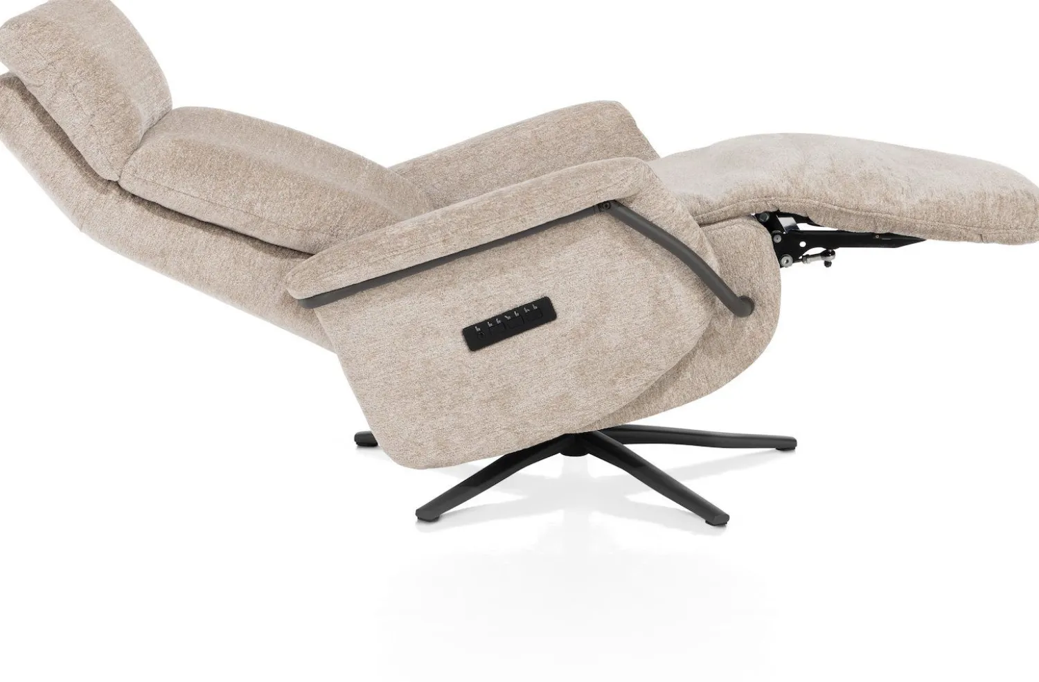 Draaifauteuils-Henders en Hazel Stelvio 3-motoren + accu Fauteuil Champagne