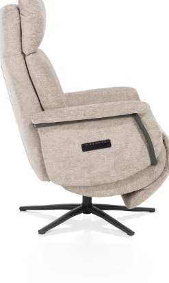 Draaifauteuils-Henders en Hazel Stelvio 3-motoren + accu Fauteuil Champagne