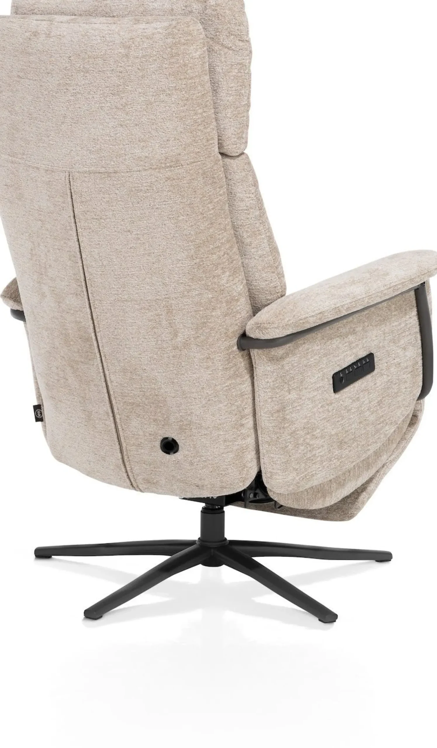 Draaifauteuils-Henders en Hazel Stelvio 3-motoren + accu Fauteuil Champagne