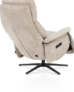 Draaifauteuils-Henders en Hazel Stelvio 3-motoren + accu Fauteuil Champagne