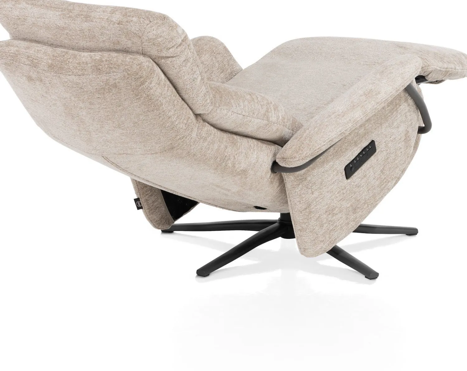 Draaifauteuils-Henders en Hazel Stelvio 3-motoren + accu Fauteuil Champagne